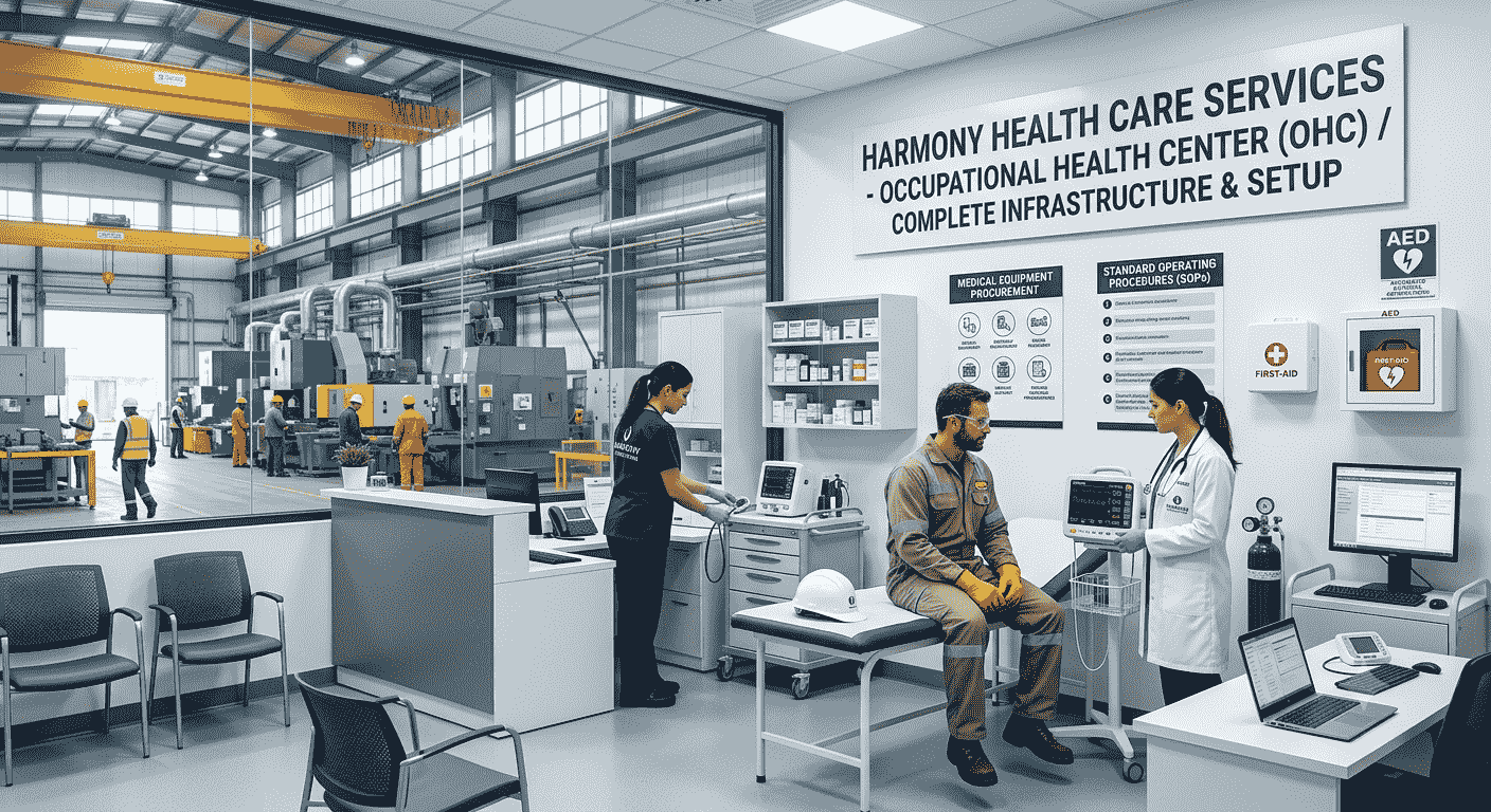 Complete Infrastructure for Industrial Clinics